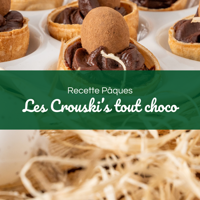 Une recette rapide et sucrée pour Pâques : les Crouski’s choco