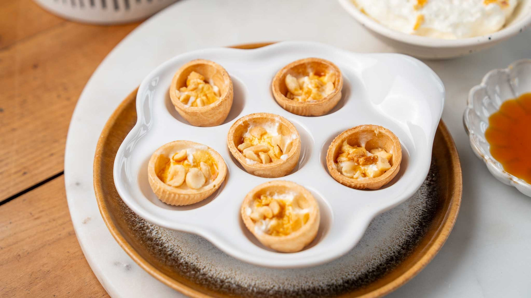 Crouski’s chantilly cacahuètes caramel
