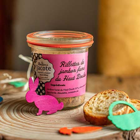 Rillettes de jambon fumé du Haut Doubs