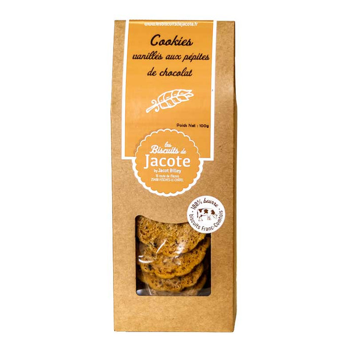 Cookies vanillés aux pépites de chocolat