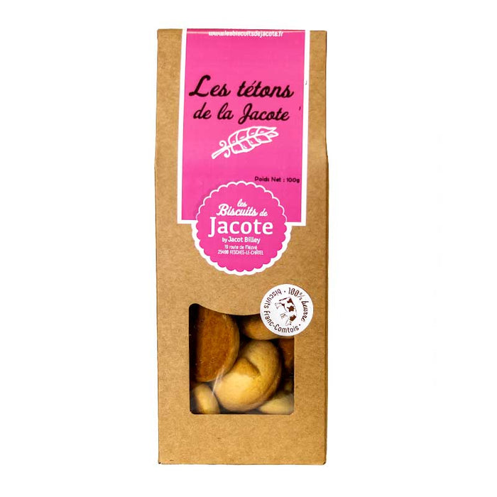 Les tétons de la Jacote Sablés Saveur Framboise