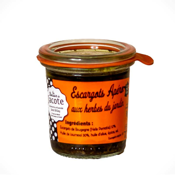 Pickles d'Escargots aux herbes du jardin
