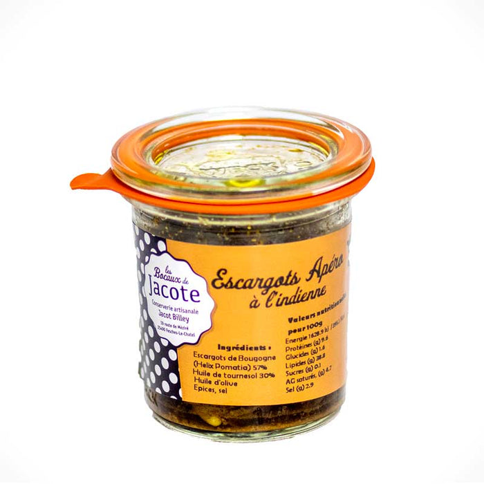Pickles d'Escargots à l'indienne