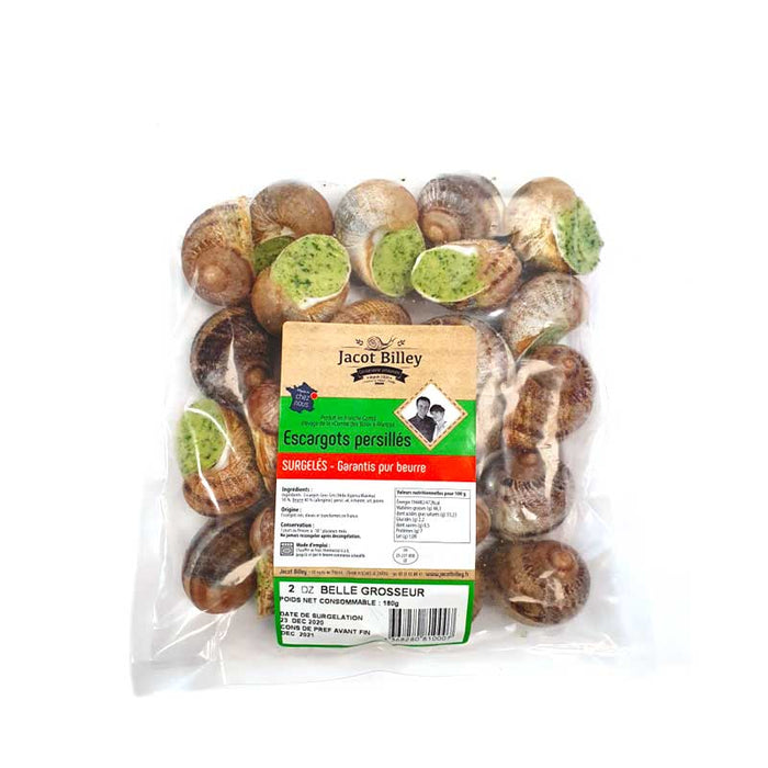 Nos Escargots Français de la Combe des Bois surgelés