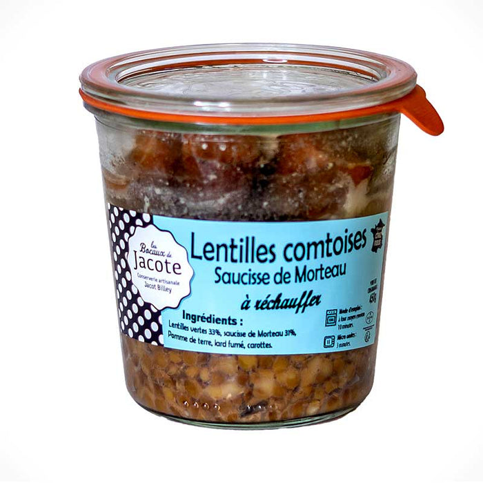 Lentilles Saucisse de Morteau