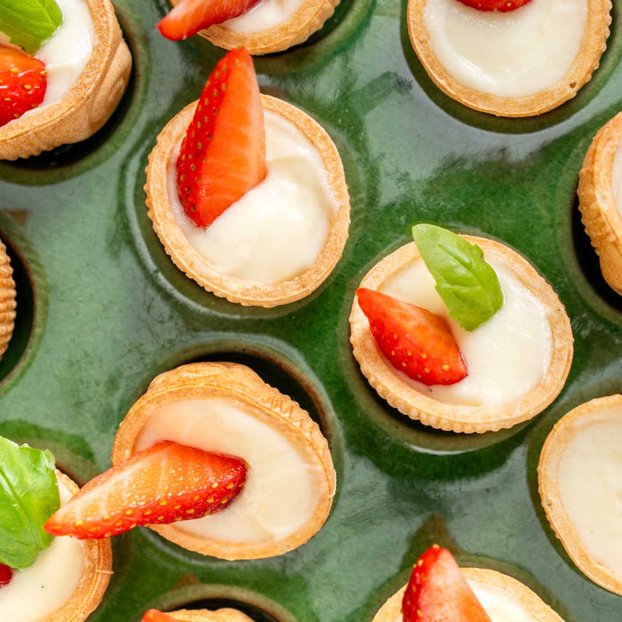 Recette sucrée pour le printemps : Crouski’s mascarpone, fraises & basilic