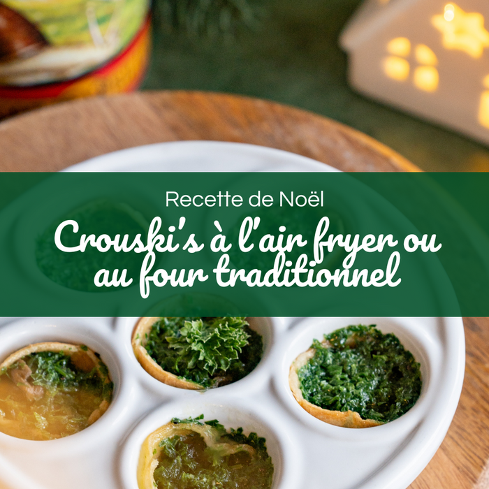 Crouski's à l'air fryer et au four traditionnel ! 🎄