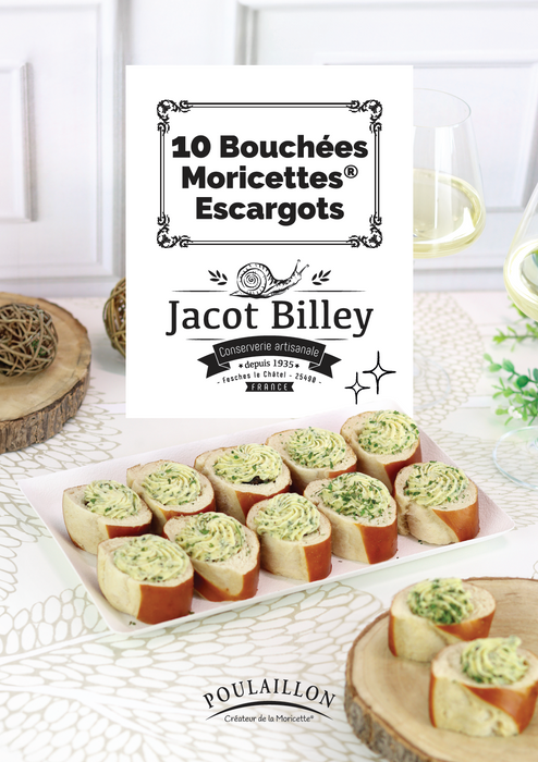 Plateau de bouchées moricettes® aux escargots