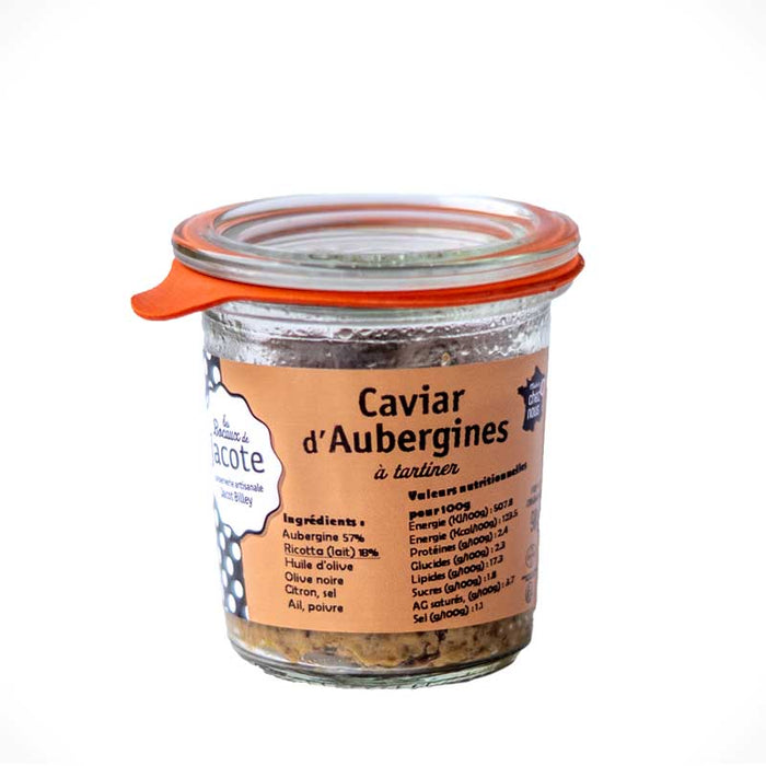 Caviar d'aubergines à tartiner