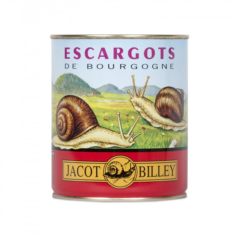 Escargots de Bourgogne 2 douzaines Très gros en conserve